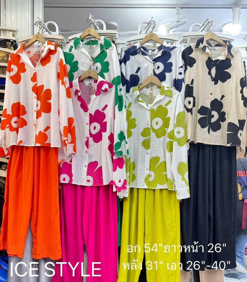 Women Flower Print Co-Ord Sets